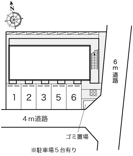 ★手数料０円★明石市魚住町西岡　月極駐車場（LP）